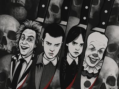 Horror Knife Set
