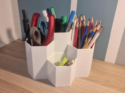 Hexagon Pencil Holder