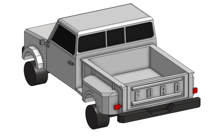 Ford Bullnose F150 Flareside