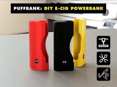 PuffBank: The DIY 3D-Printed Powerbank for E-Cig