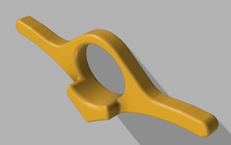 Book Holder /One hand (Modified) - Rounded Edges 