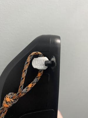 Rad Bike battery charge port cover for removable battery