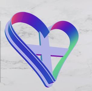 Heart cookie cutter