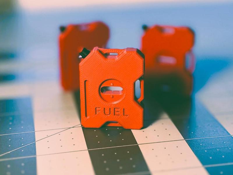 1/10 Scale RotoPax - Mini Jerry Can - Fuel Tank
