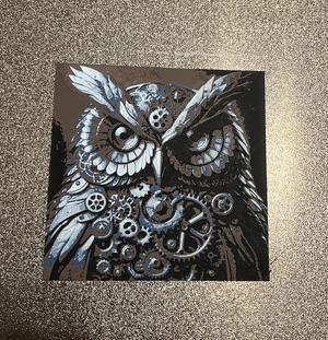 Hueforge Clockwork Owl