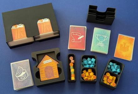 Fort + Cats & Dogs expansion insert (supports premium sleeves)