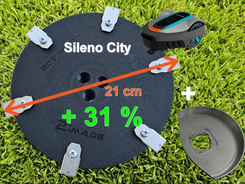 Improved Blade Disc - Sileno City cut width 21cm