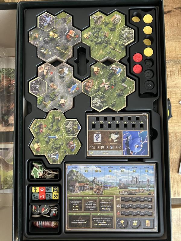 Heroes of Might & Magic III: Board Game BIG BOX inlay