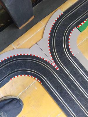 Border for closed 90 curve, Arcen curva cerrada 90 estándar, Scx Compact 1/43