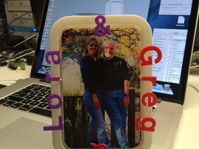 Animated Picture Frame, Motorized Edition