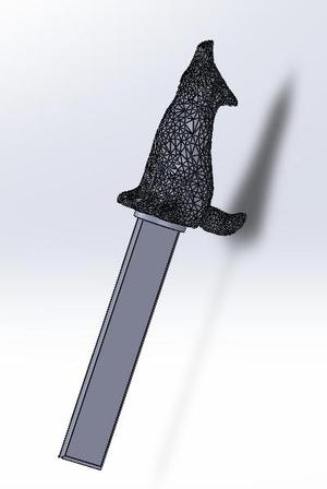 wolf remix bookmark