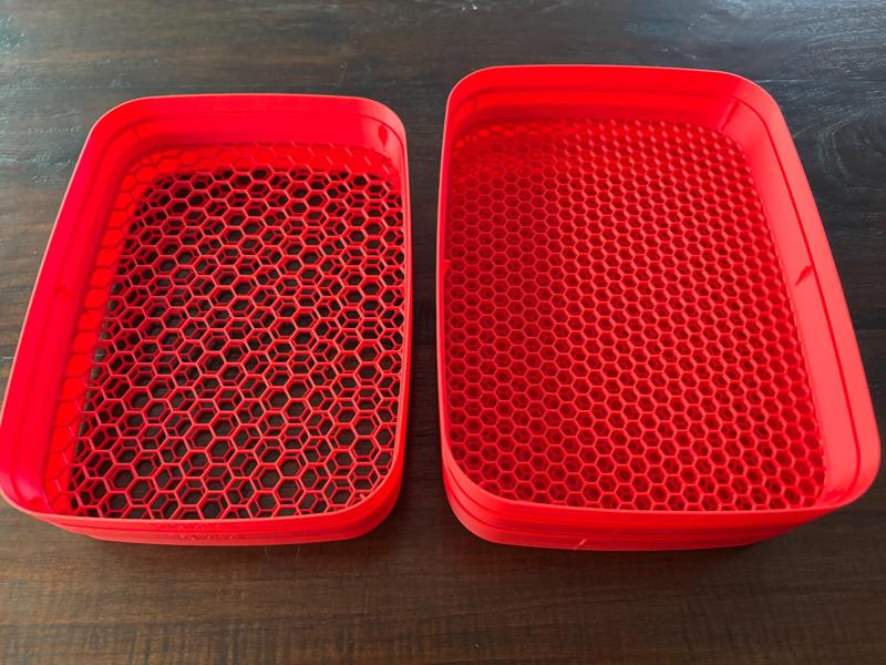 Sifter Set with Hexa-mesh (stackable)
