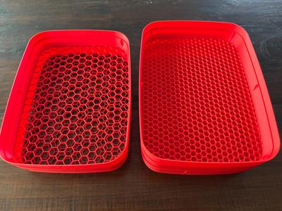 Sifter Set with Hexa-mesh (stackable)