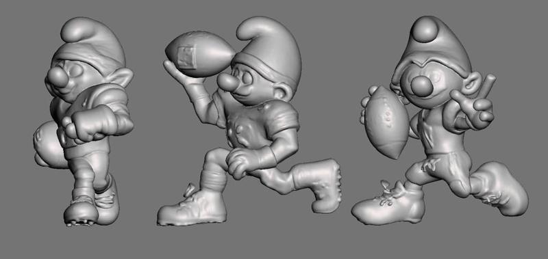 Smurf or Halfling or Goblin or Gnome Football Team part 3