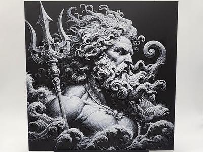 Poseidon - Greek Mythology - Hueforge