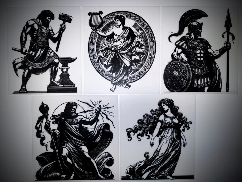Roman Gods Wall Art Collection