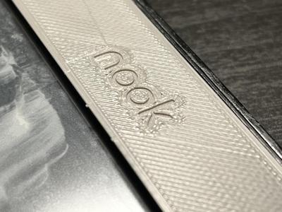 Nook Simple Touch front panel with Embedded logo