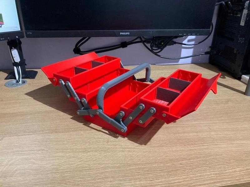 Miniature Cantilever Toolbox Storage