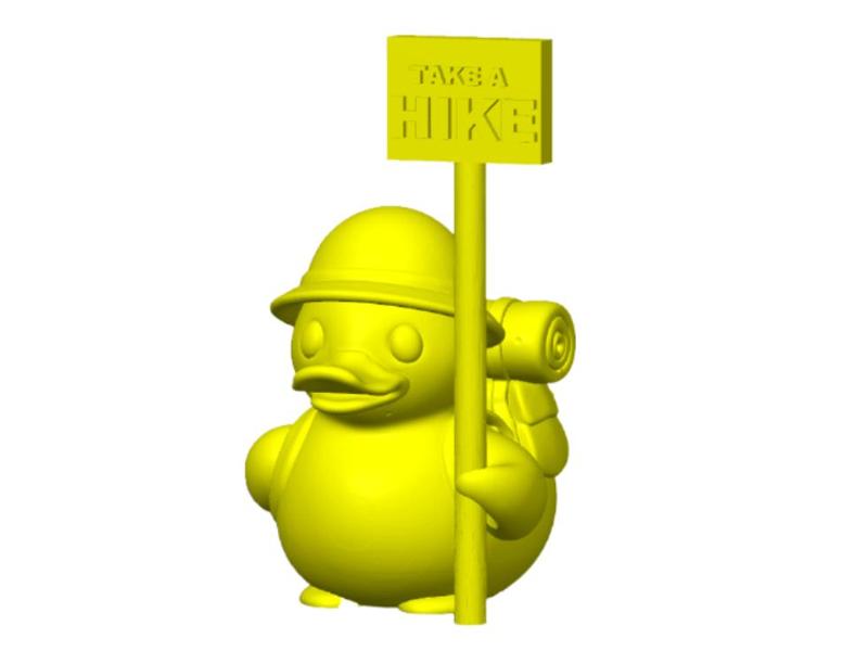 TAKE A HIKE DUCK