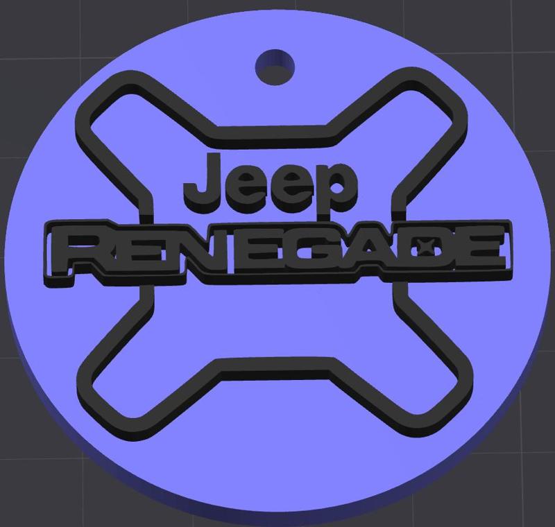 Jeep Renegade Key Chain