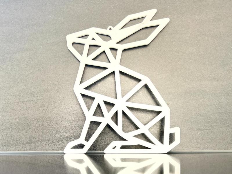 Geometric Bunny for Hanging, Geometric Hare