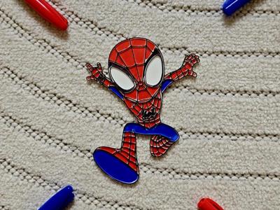 Spidey Spiderman Coloring Color Plate Sheet Decor