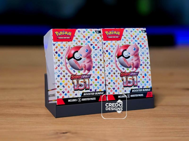 Pokémon TCG Booster Bundle Display Stand