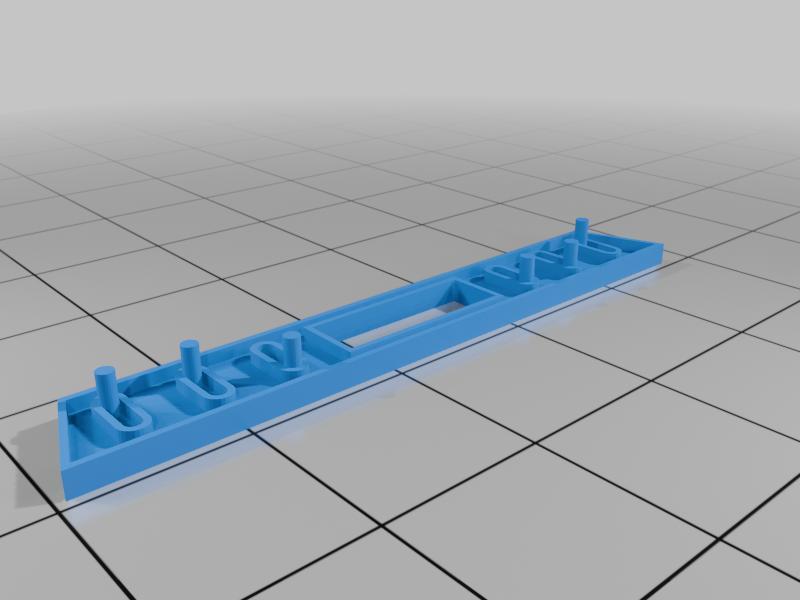 Switchplate for "Mini Atari VCS 2600 Heavy Sixer"