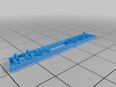Switchplate for "Mini Atari VCS 2600 Heavy Sixer"