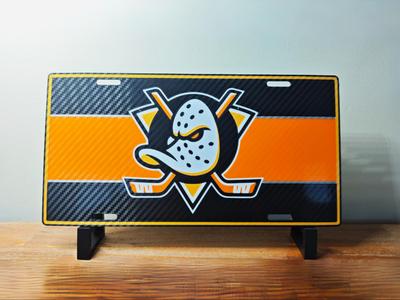 NHL Team Licence Plate - Anaheim Ducks 2025