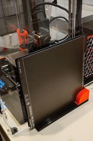 Prusa MK3S+/MK4  Druckblechhalterung - Steel plate holder - Tukkari Gehäuse