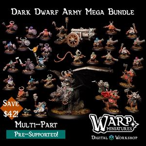 Dark Dwarf Army Mega Bundle