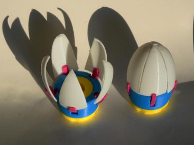 mechanical petal egg