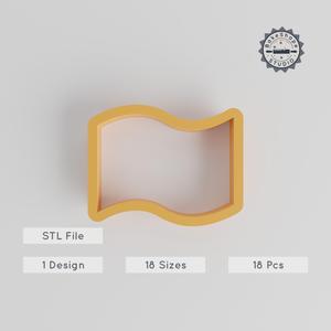 Money Shape Cutter Collection, 18 Sizes, Ideal for Cookies, Fondant & Clay, Dollar, Currency, Finance Designs PRODUCT_1446