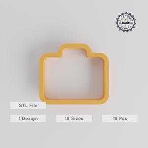 Travel Suitcase Shape Cutter Set, Versatile Sizes 0.75"-5", Perfect for Cookies, Fondant & Clay, 18 Pieces for Holidays PRODUCT_2040