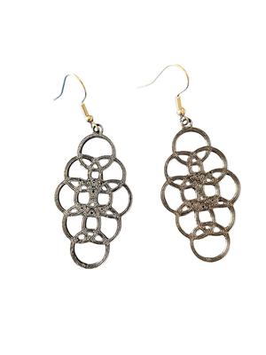 Interconnected Circle Earrings