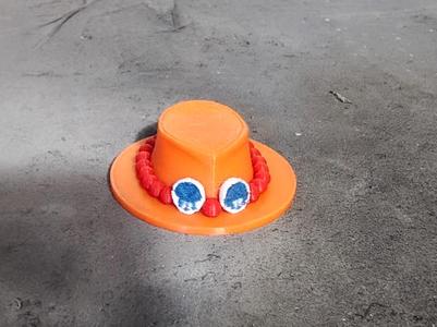 Ace's Hat Keychain - One Piece
