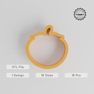 Fruit Shape Cutter Collection, 18 Piece, Sizes 0.75"-5.00", Perfect for Cookies, Fondant & Clay, Healthy Snack & Vitamin Burst PRODUCT_2736