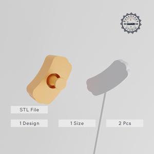 Hot Dog Cake Pop Mold Set, Grilled Sausage & Bun Delight, Fast Food Snack, Sausage Street Food STL Files PRODUCT_2835