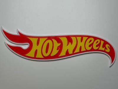 Hot Wheels Sign