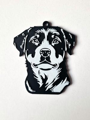 Rottweiler keychain