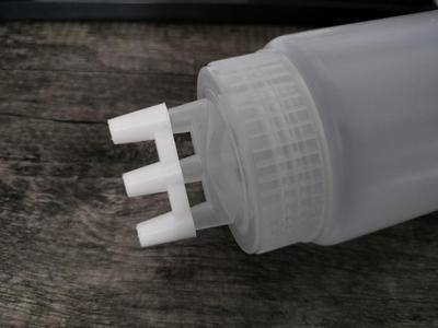 Restaurant-Style Condiment Dispenser Nozzle Cap (Parametric)