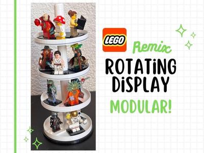 Lego minifig Display Rotating and Modular