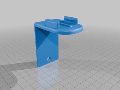 GoPro paraglider cockpit mount