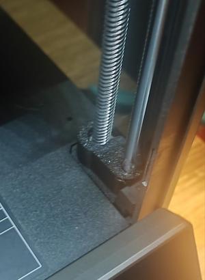 Creality K1 front Z-axis guard