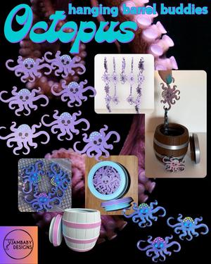 Octopus Barrel Buddies!! Fun on the go, and no AMS needed!!