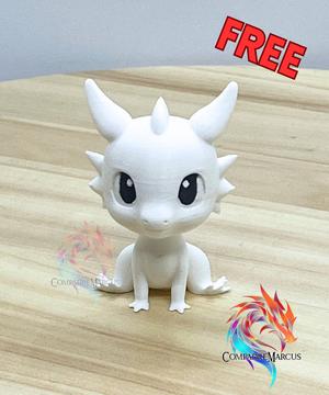 Charming mini dragon 3 / 3mf included