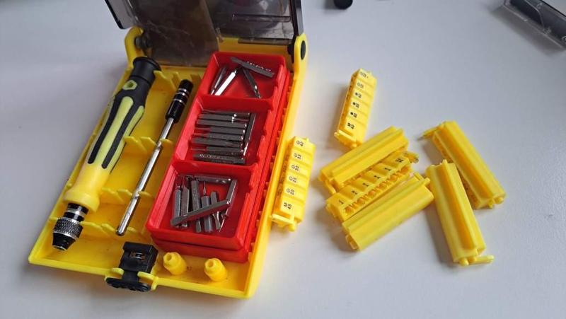 45in1 Screwdriver Set Bit Drawer