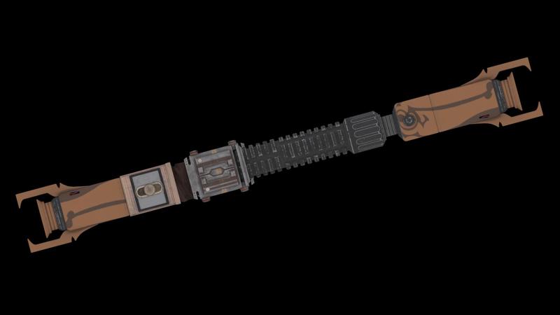 Star Wars Jedi: Fallen Order - Malicos/Magnus Lightsaber (Game Model)