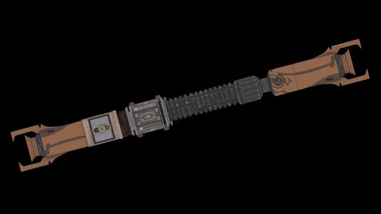 Star Wars Jedi: Fallen Order - Malicos/Magnus Lightsaber (Game Model)